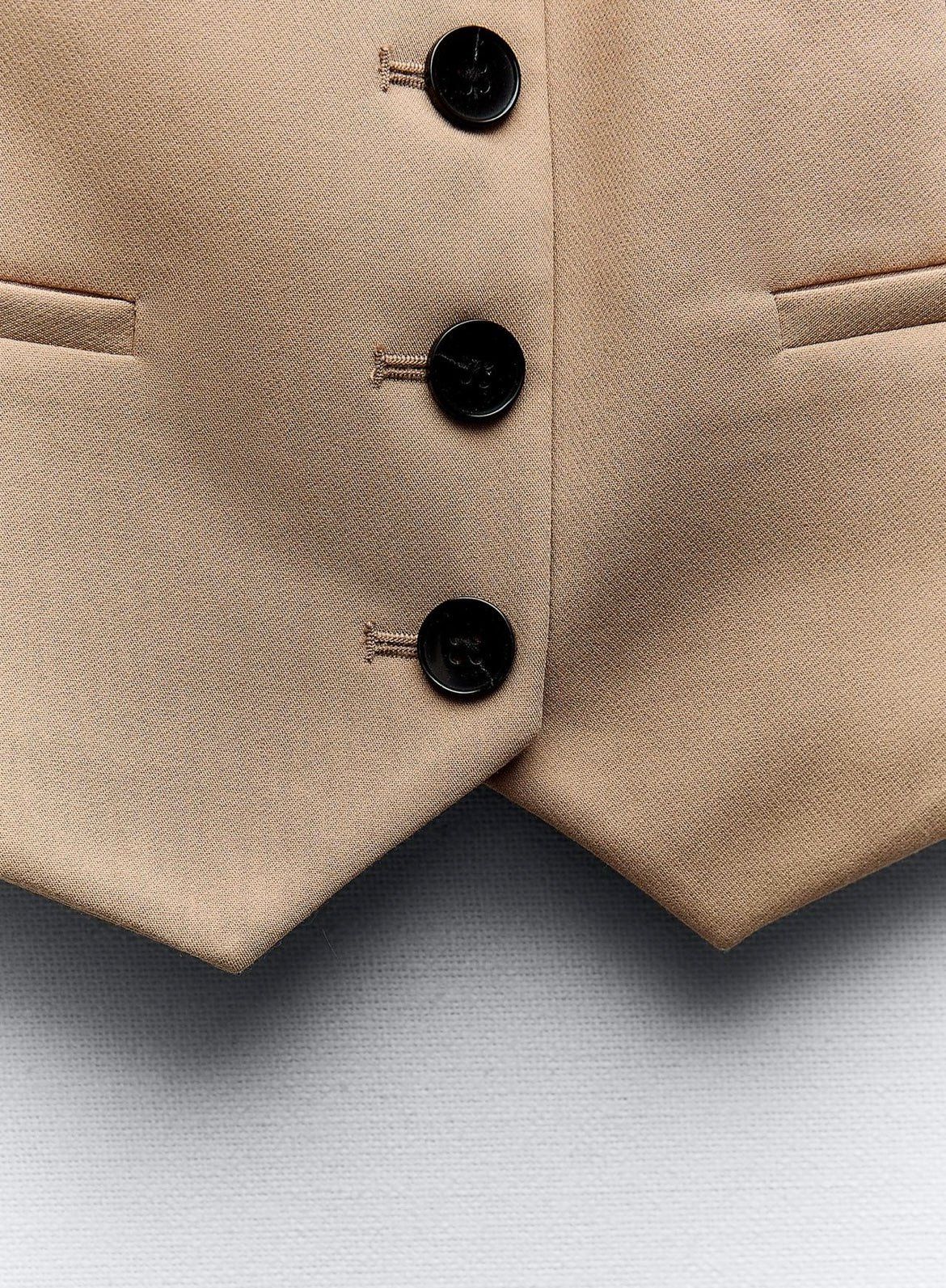 Chaleco sastre corto