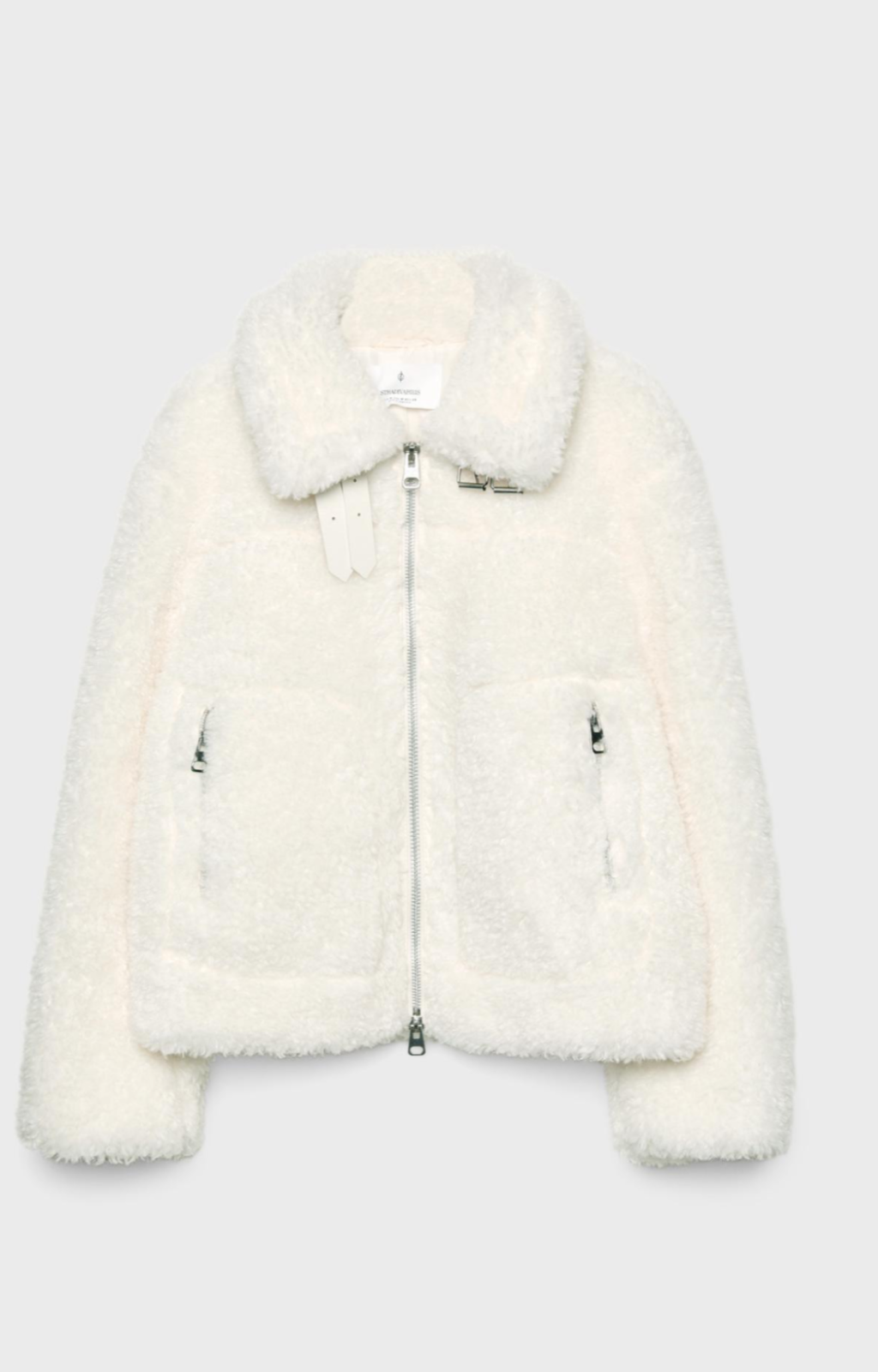 Cazadora aviador efecto borreguillo