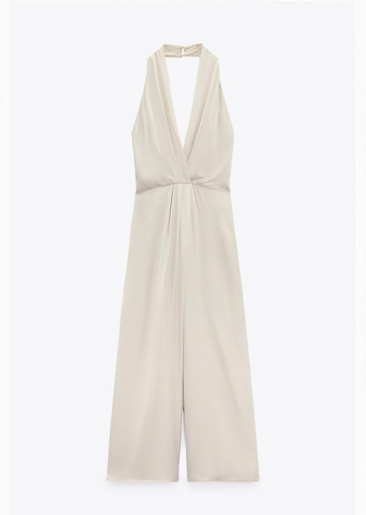 Mono satinado halter