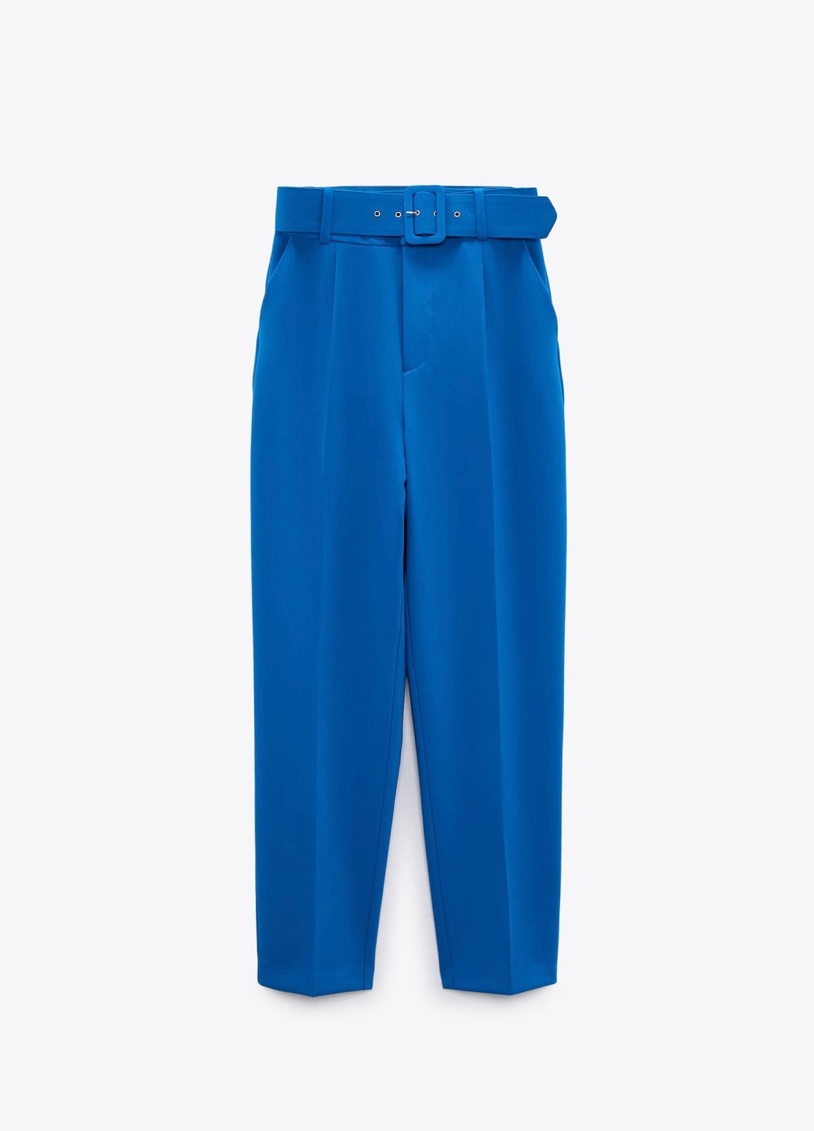 Pantalón tiro alto con cinturón